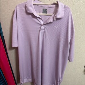 Callaway Men's Lavender Polo Shirt
